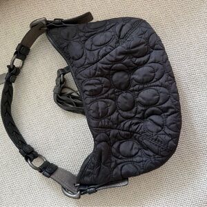 Vintage Coach Quilted Nylon Soho Bag